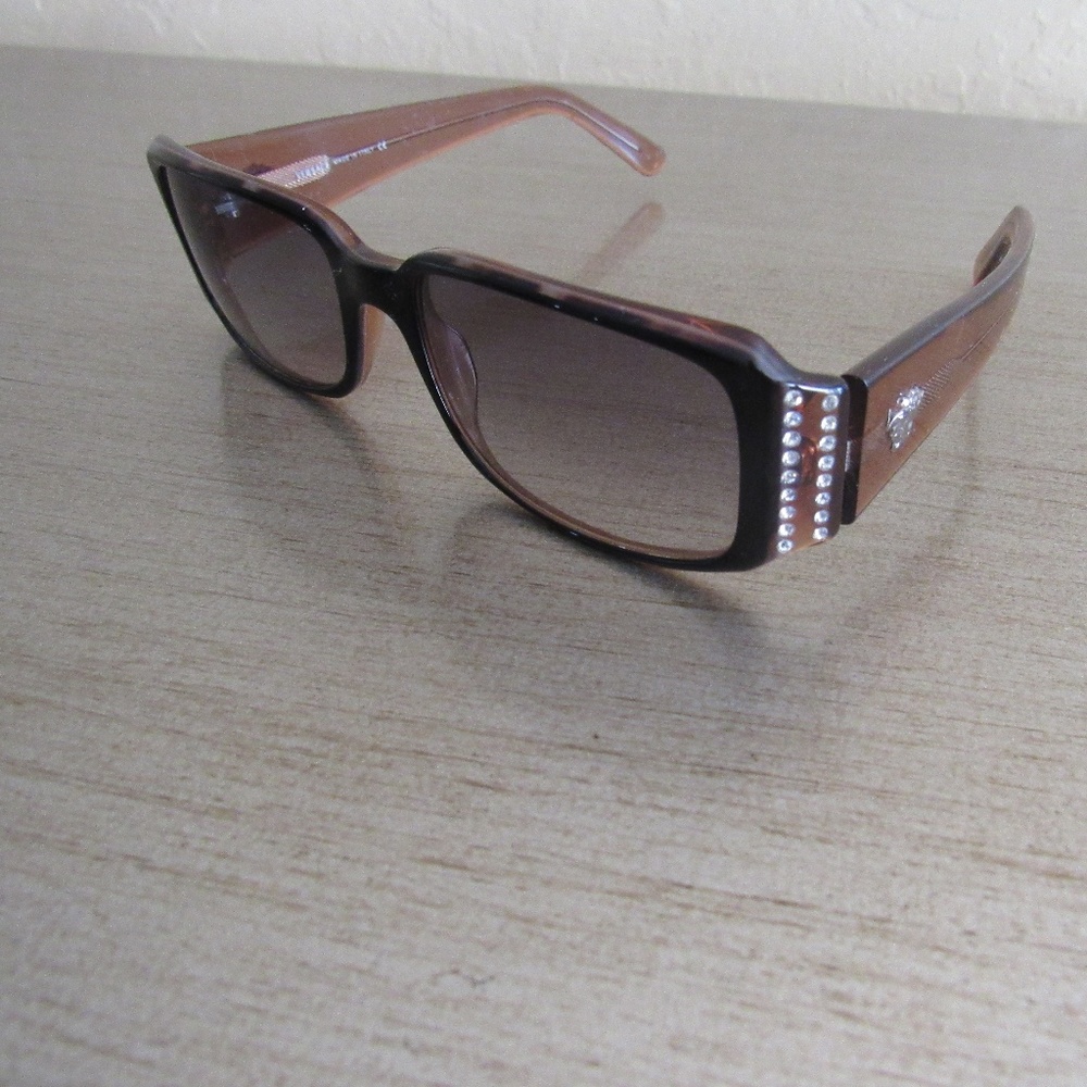 AUTHENTIC VERSACE CARAMEL SUNGLASSES 4041B - 209/1